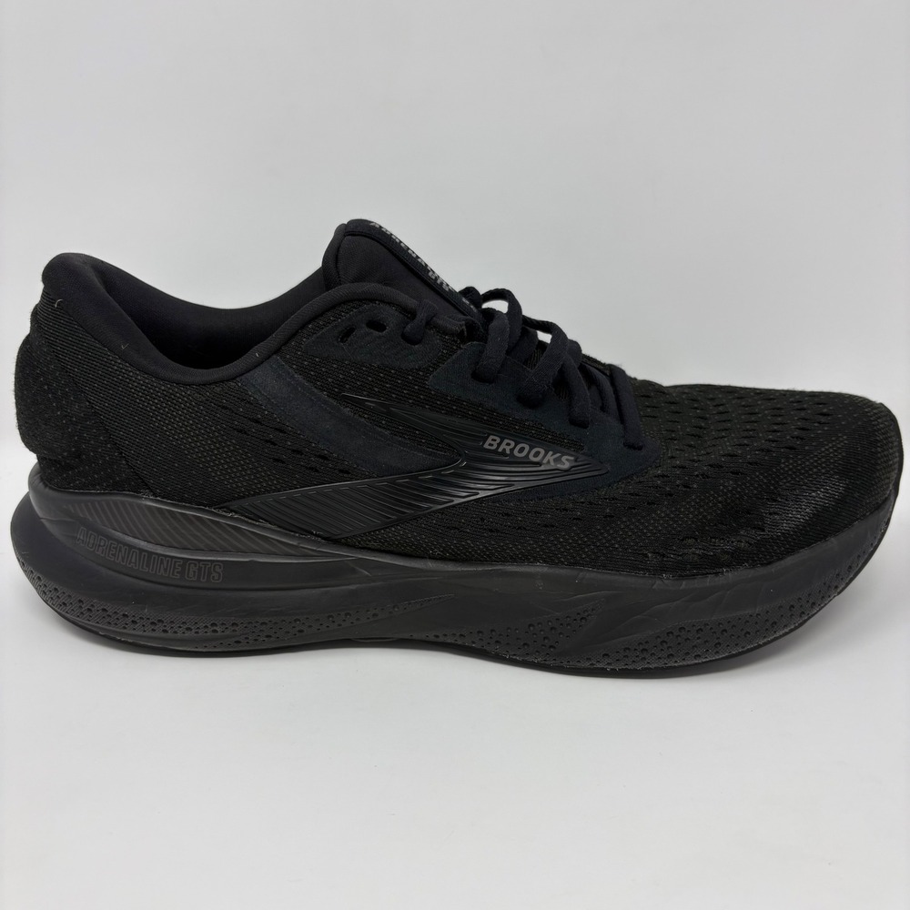 Brooks Adrenaline GTS 24 Mens Size 9 Black Running Shoes (1104371D020)